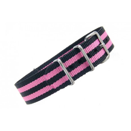 NATO strap Black/Pink