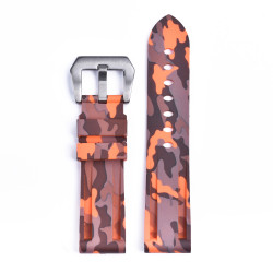 kronokeeper-camouflage-rubber-strap-Orange