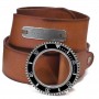 Speedometer Official Cognac Leather Belt 