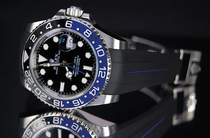 RubberB M103CD Black/ Blue Strap - view 3