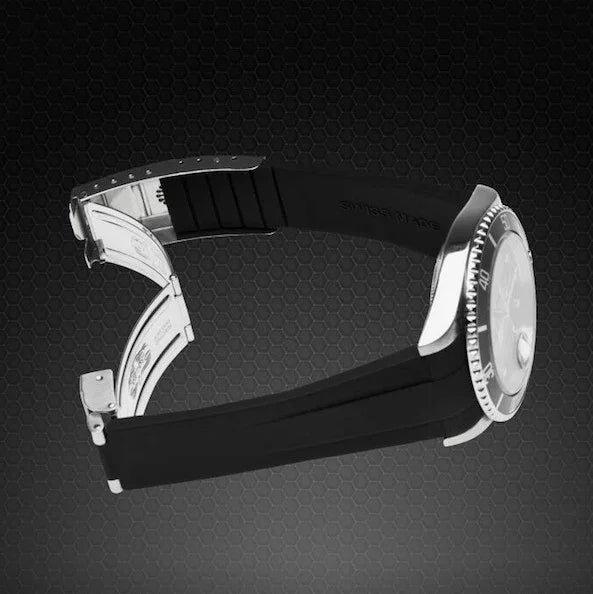 RubberB M103CD Black/ Blue Strap - view 5