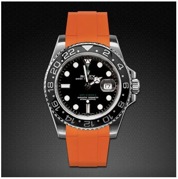 RubberB M106CD Orange with buckle Strap - view 3