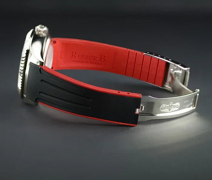 RubberB M110 Black/Red Strap - view 4