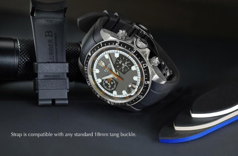 RubberB strap T800 for Tudor