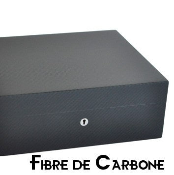 Elie Bleu - "Classic" box in ebony for 8 watches and 20 cufflinks