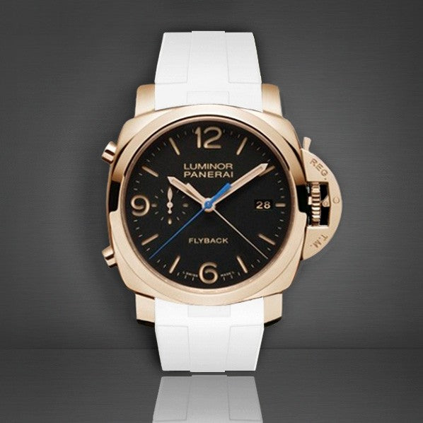 RubberB Strap P220 White for Luminor 44 mm 1950 Type I