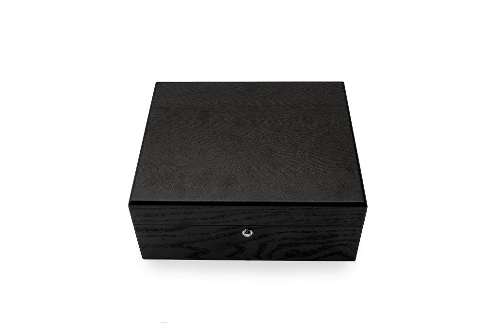 KronoKeeper Black Ash 6 watch box
