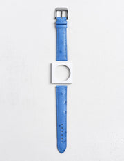 Camille Fournet Ostrich - Lapis Lazuli