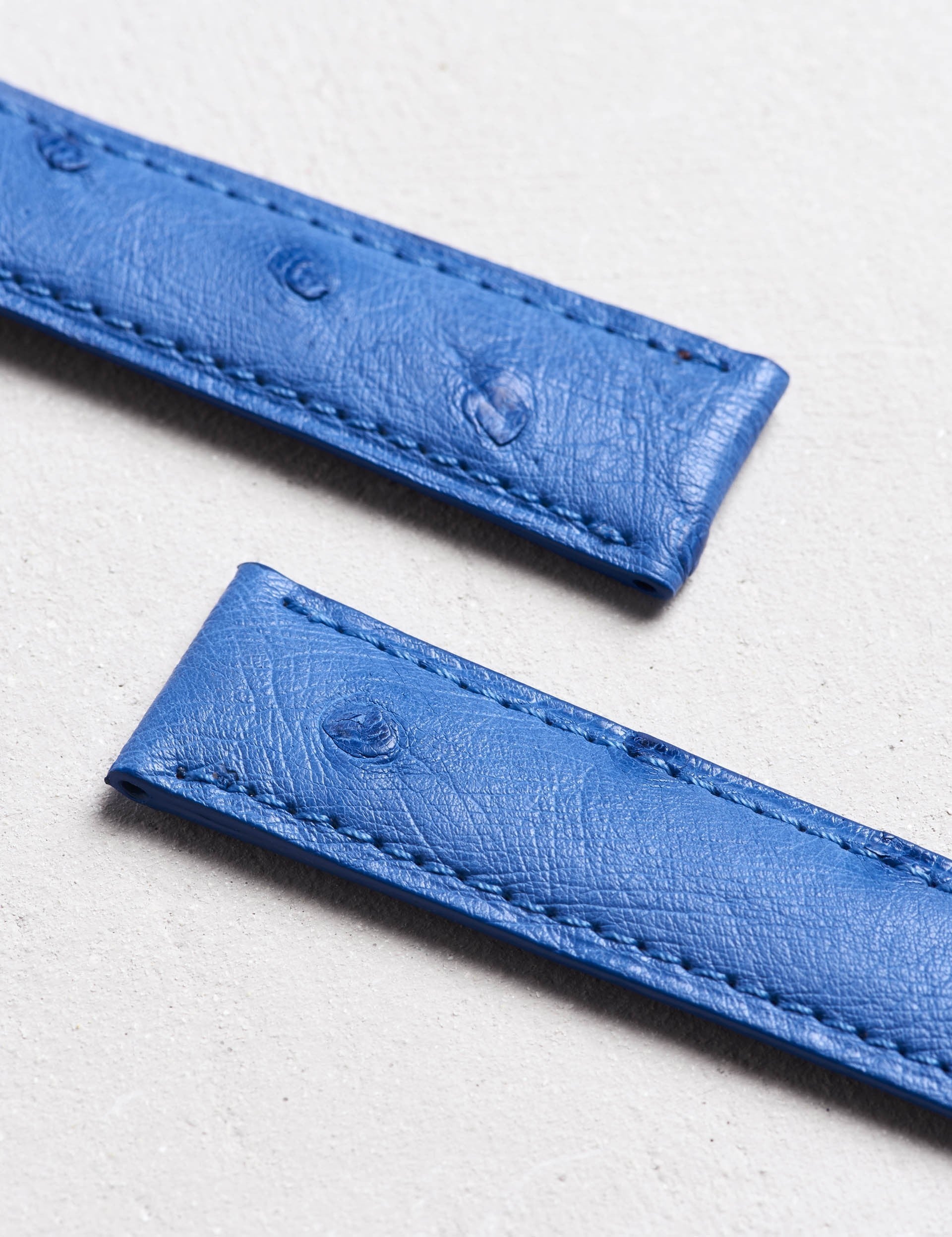 Camille Fournet Ostrich - Lapis Lazuli