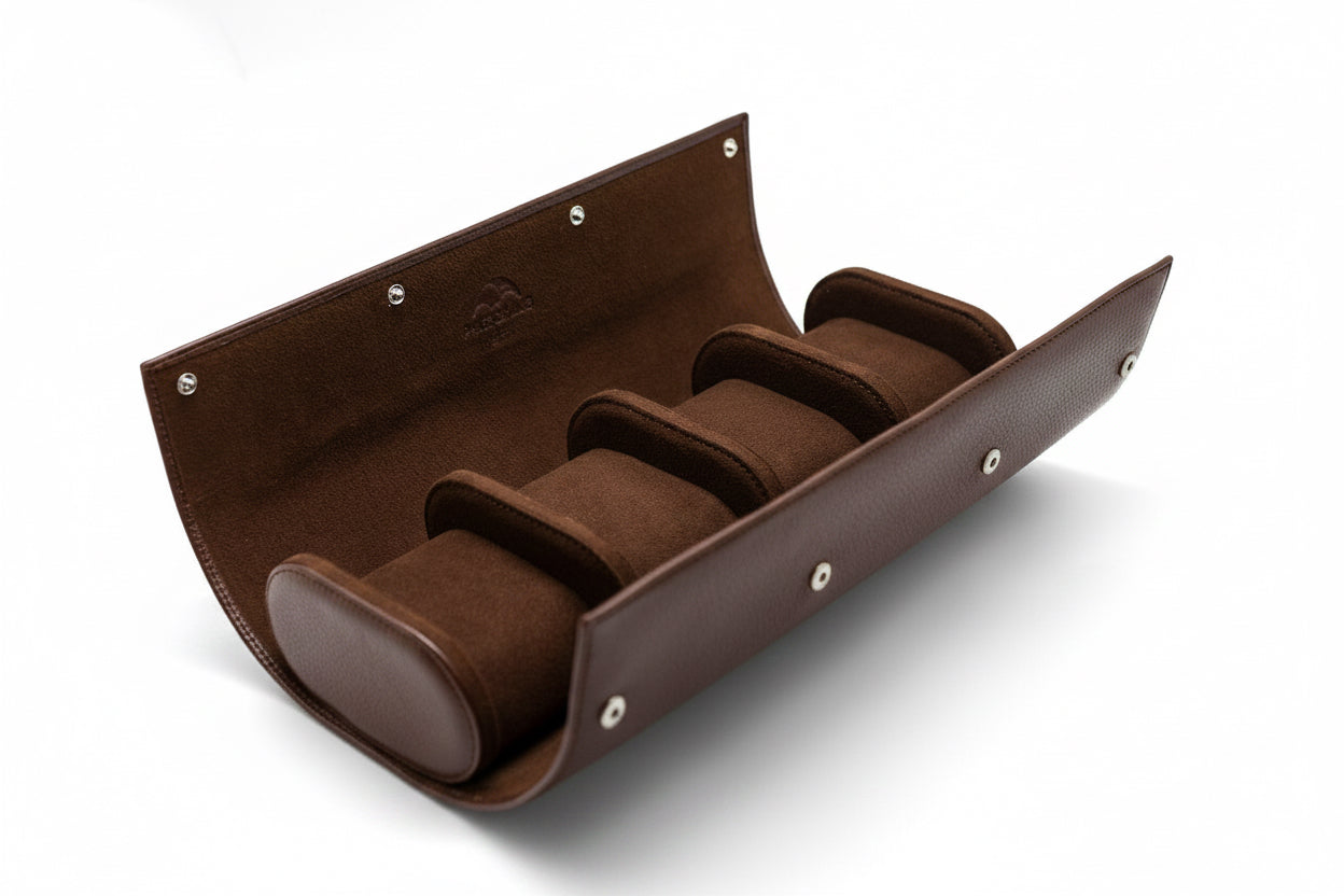 Phase De Lune Leather case - 4 watch