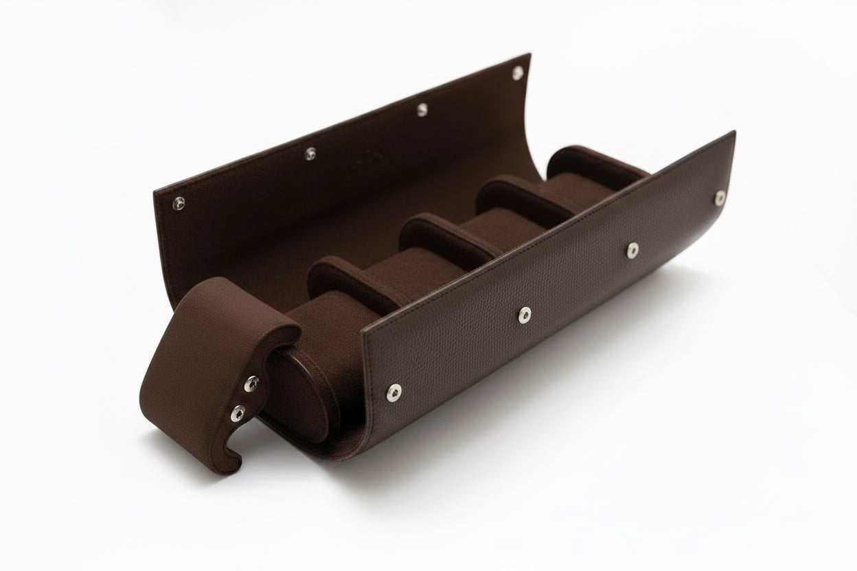 Phase De Lune Leather case - 4 watch