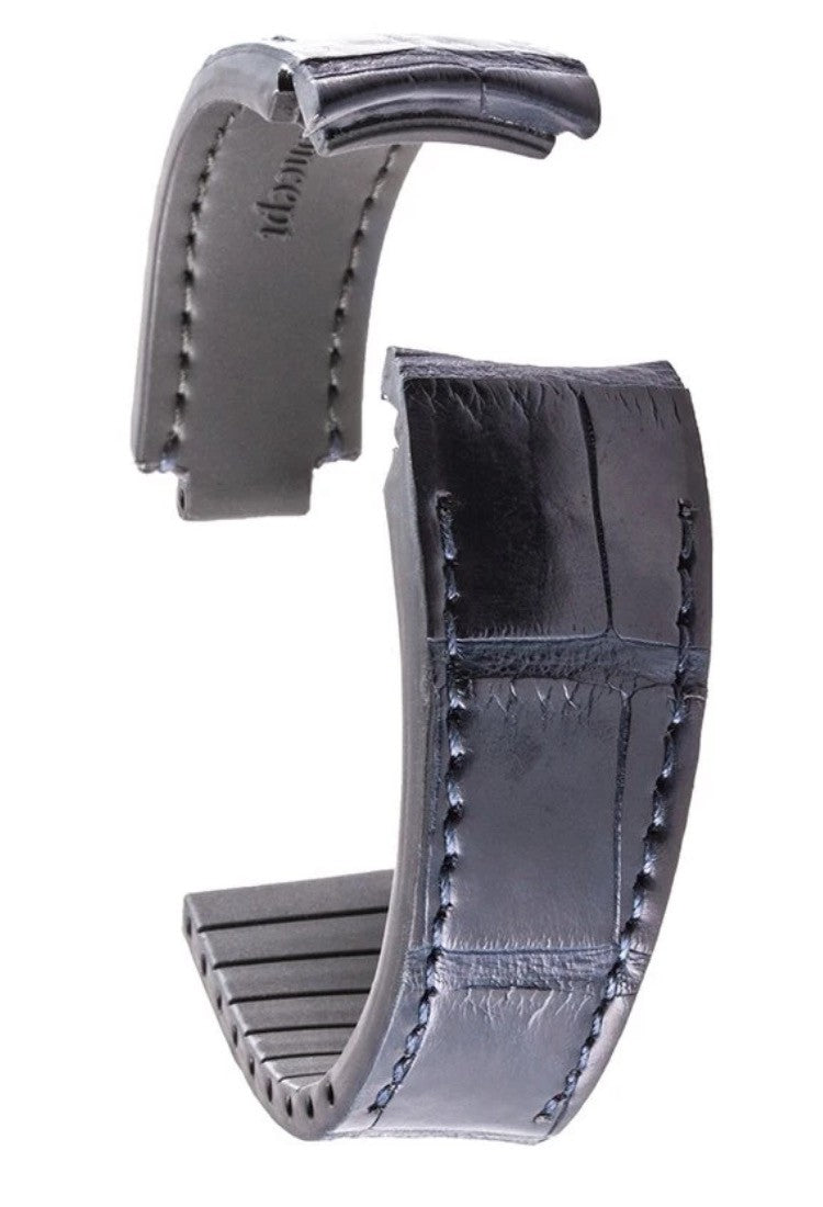 R-Strap Alligator strap for Rolex - Dark blue