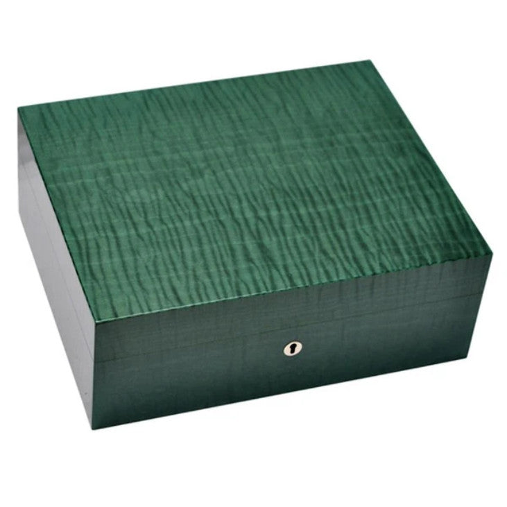 Elie Bleu - "Classic" box in ebony for 8 watches and 20 cufflinks