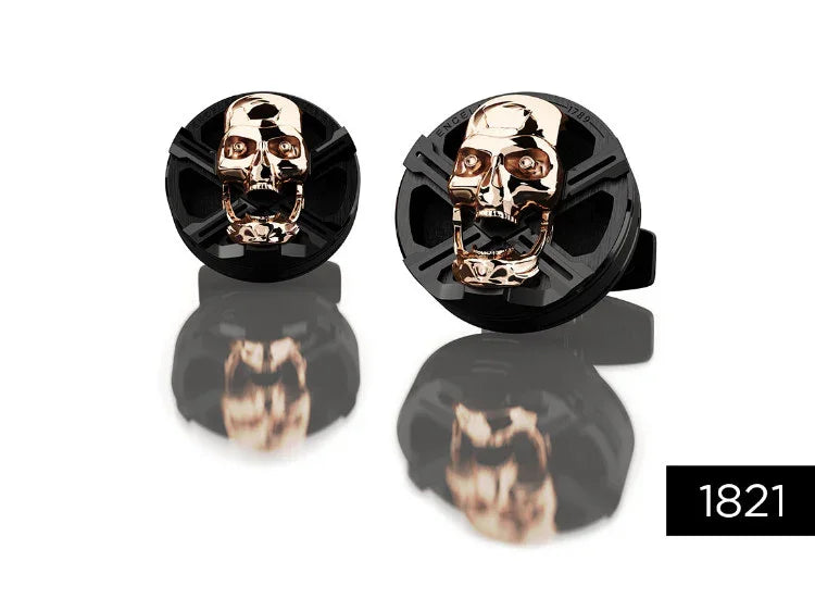 Encelade 1789 "Skull" Cufflinks - view 3