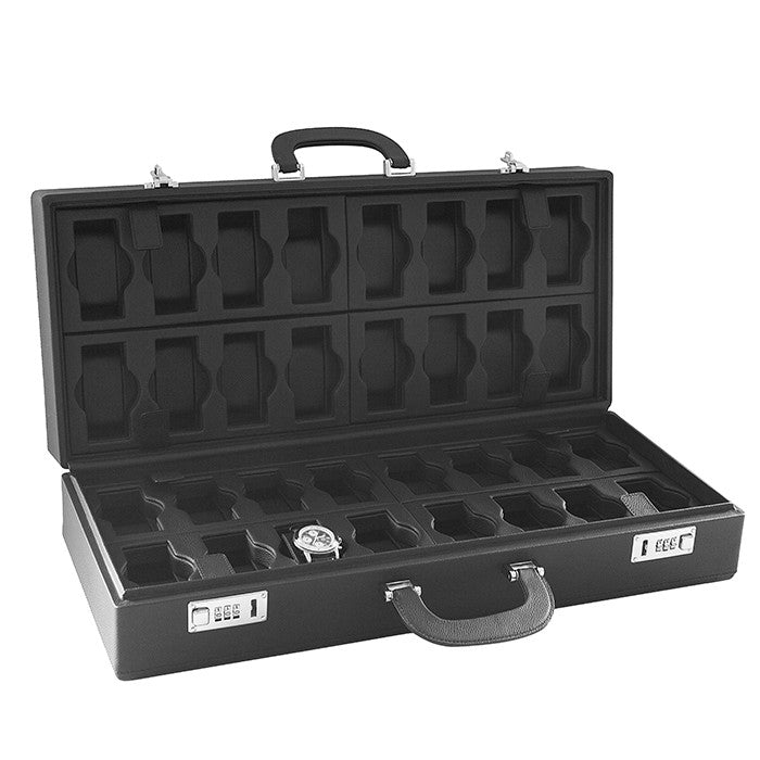 Scatola del Tempo VALIGETTA travel case for 32 watches