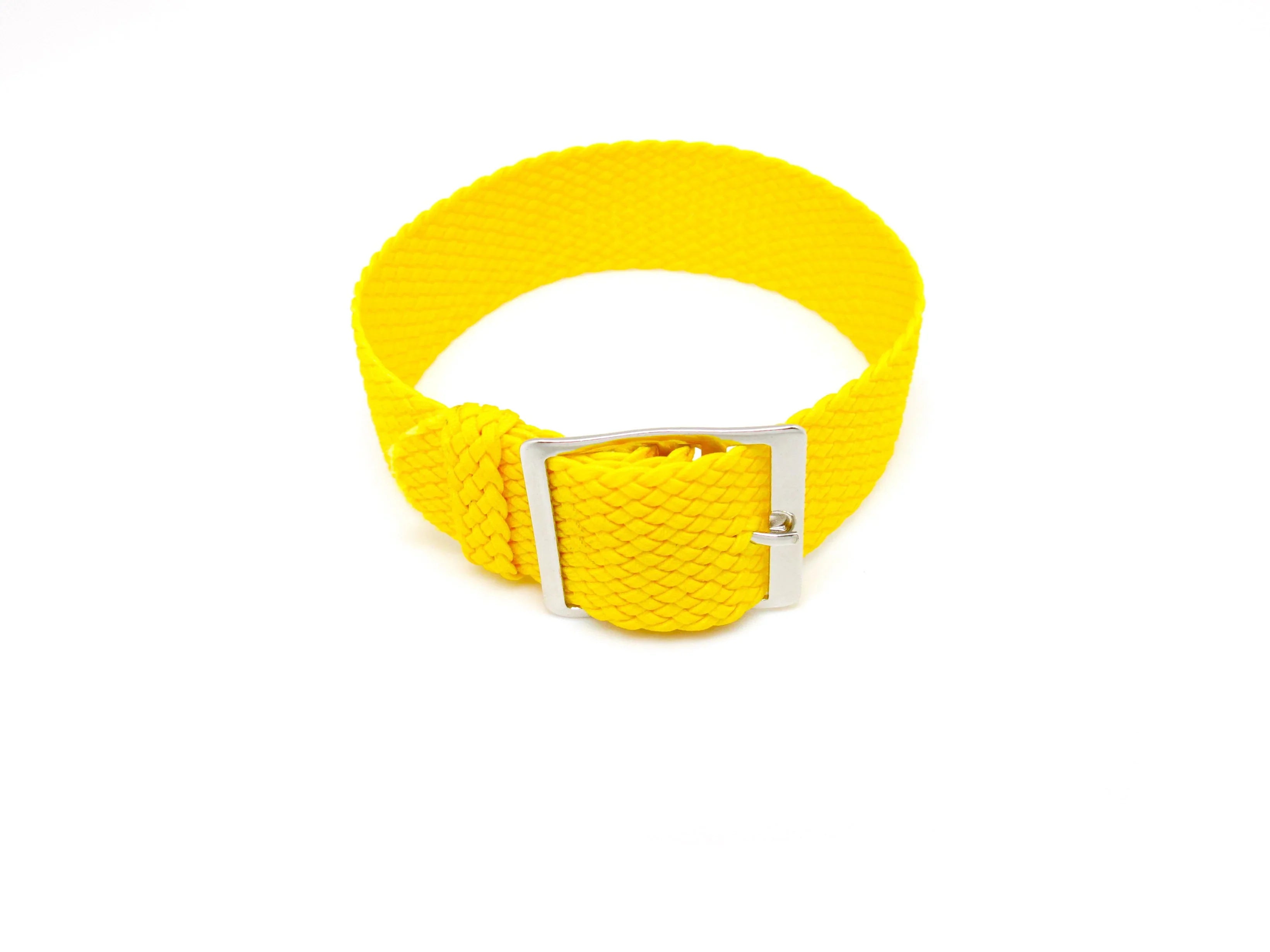 Perlon Watch Strap - Yellow - NATO nylon watch strap