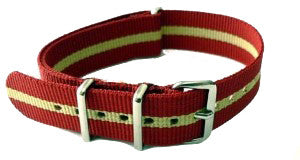 NATO strap Red/Sable