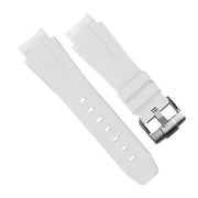 RubberB White with buckle for DSSD 126660 - M207 Strap - rubber watch strap