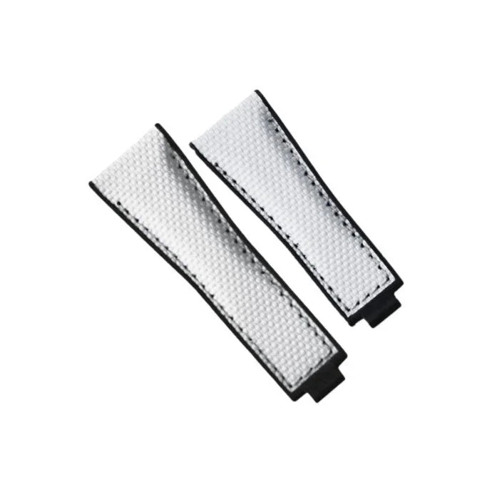 RubberB Ballistic SwimSkin M200 White - rubber watch strap