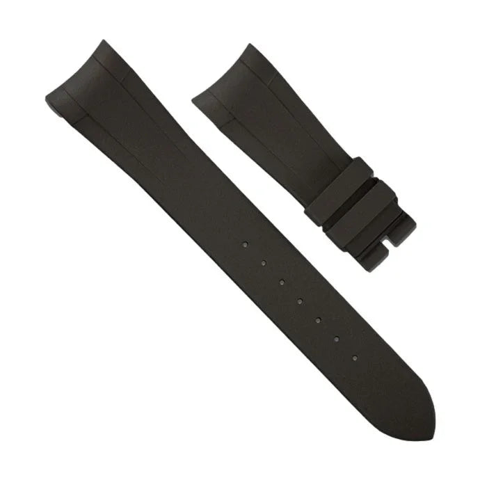 RubberB T800 for Tudor Espresso Brown Strap - rubber watch strap