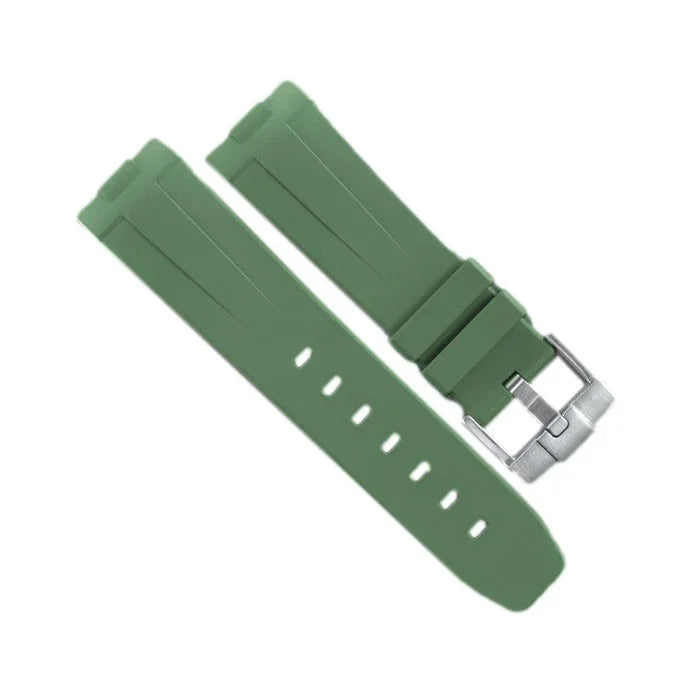 RubberB Strap P220 Military green Luminor 44 mm 1950 Type I - rubber watch strap