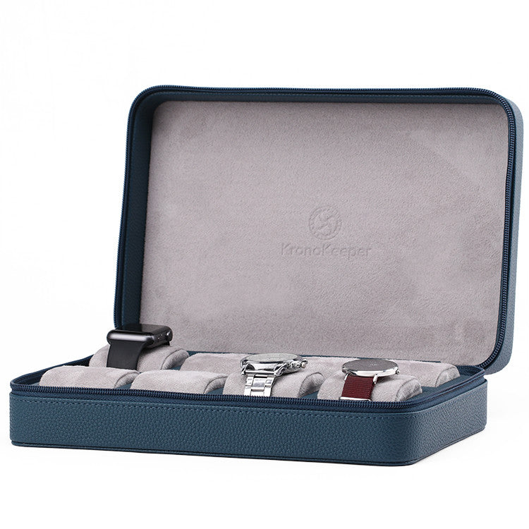 Kronokeeper Tiboulen watch travel case for 8 watches