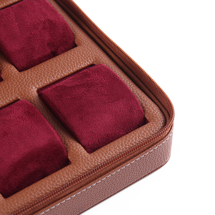 Kronokeeper Tiboulen watch travel case for 8 watches