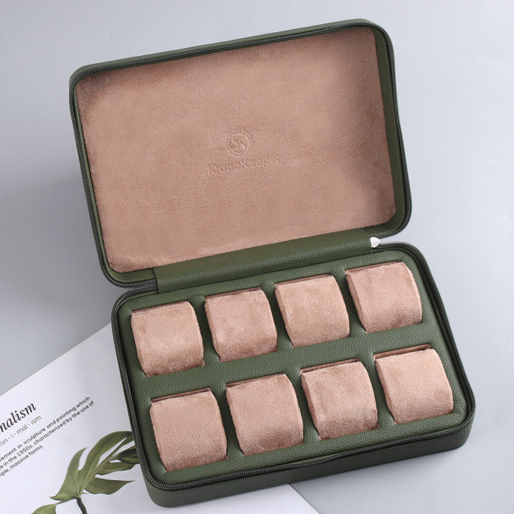 Kronokeeper Tiboulen watch travel case for 8 watches