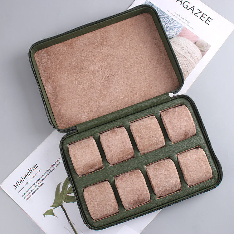 Kronokeeper Tiboulen watch travel case for 8 watches