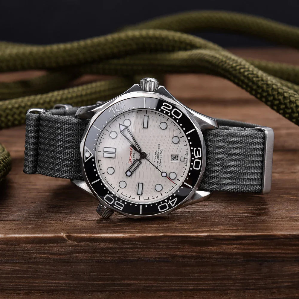 KronoKeeper ribbed NATO strap - Brown - view 3