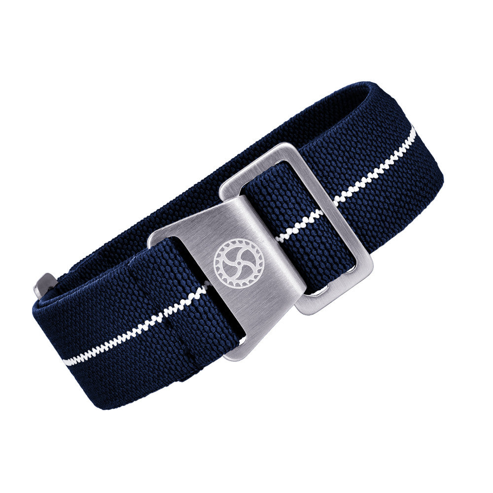 Parachute strap - Navy/White