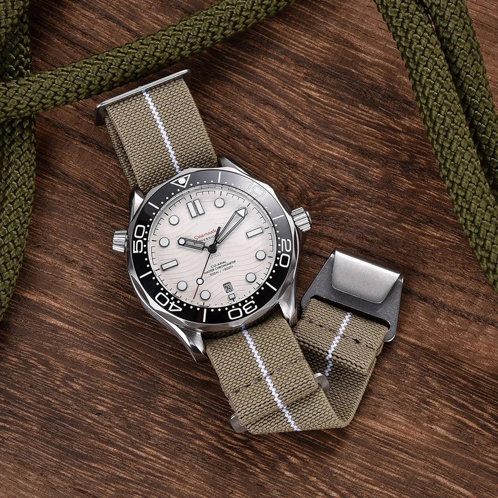 Parachute strap - Navy/White - view 3