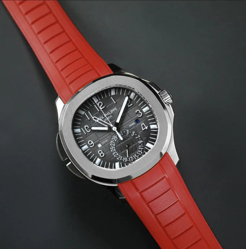 RubberB PK33 - Red Devil Strap - rubber watch strap