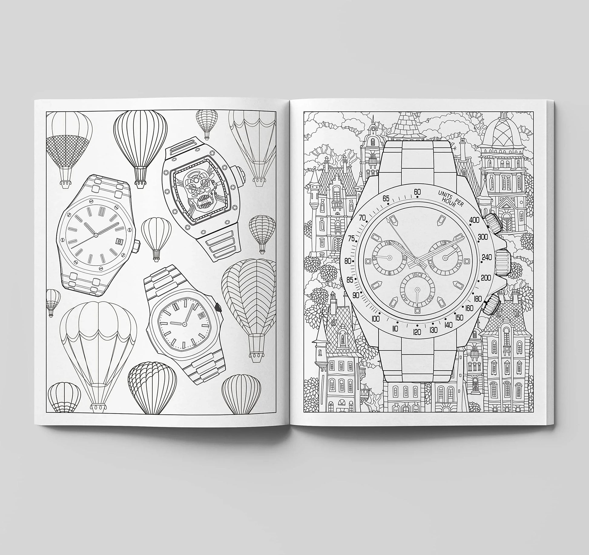 The Watch Collector's Colouring Book - view 3
