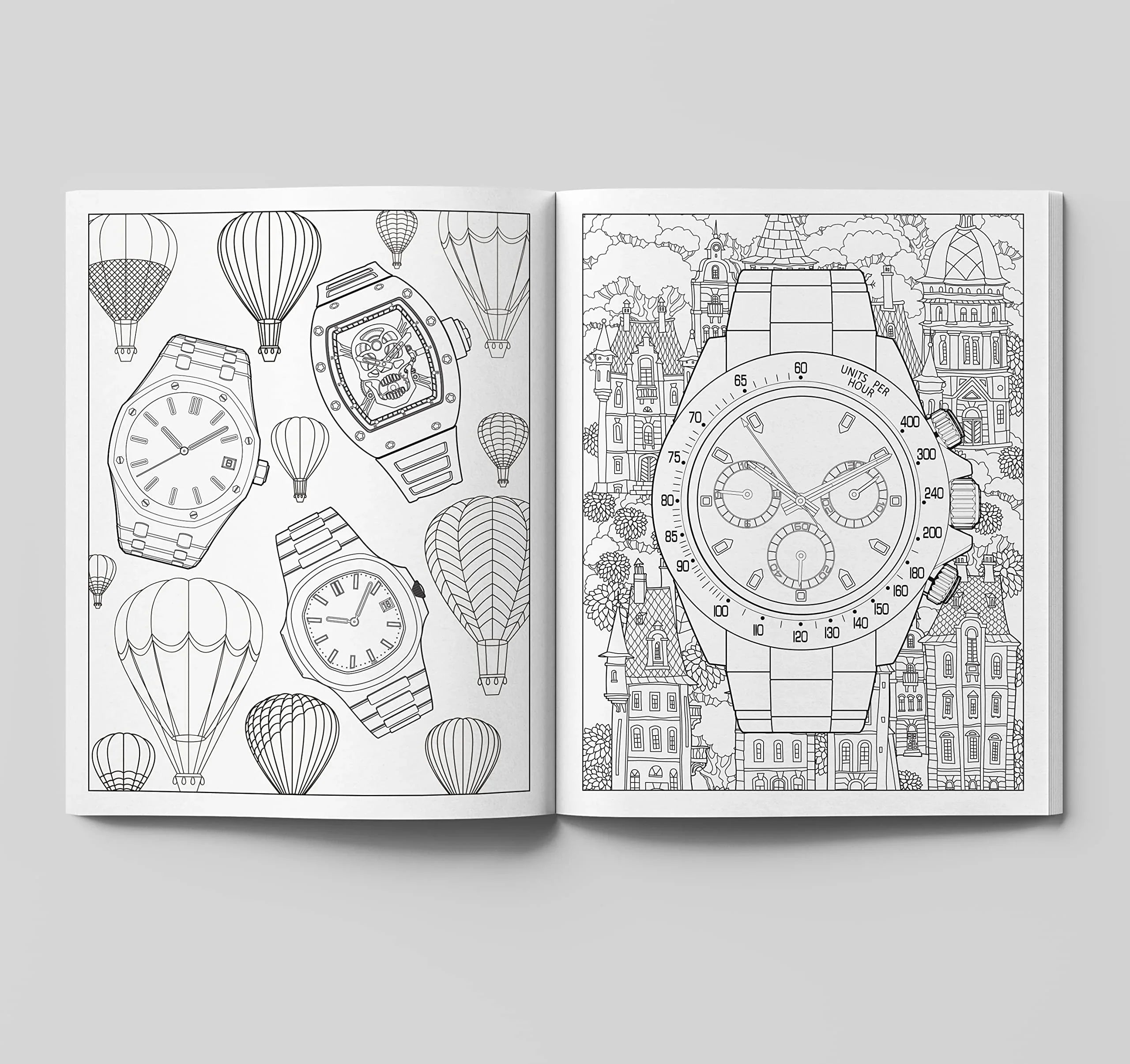 The Watch Collector's Colouring Book - view 3