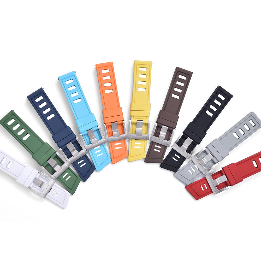 Rubber Divers  Strap - Black