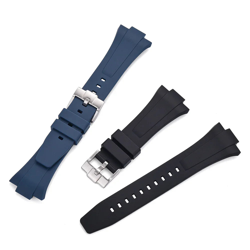 Rubber strap for Tissot PRX - White - view 4