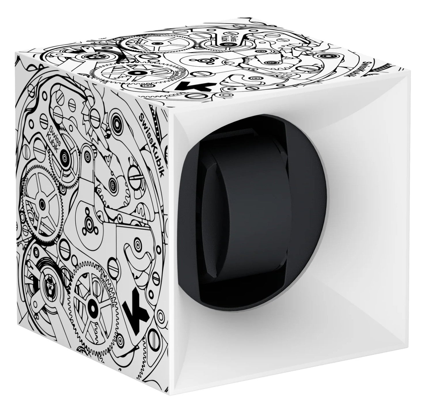 SwissKubik StartBox Black Movement watchwinder - 1 watch