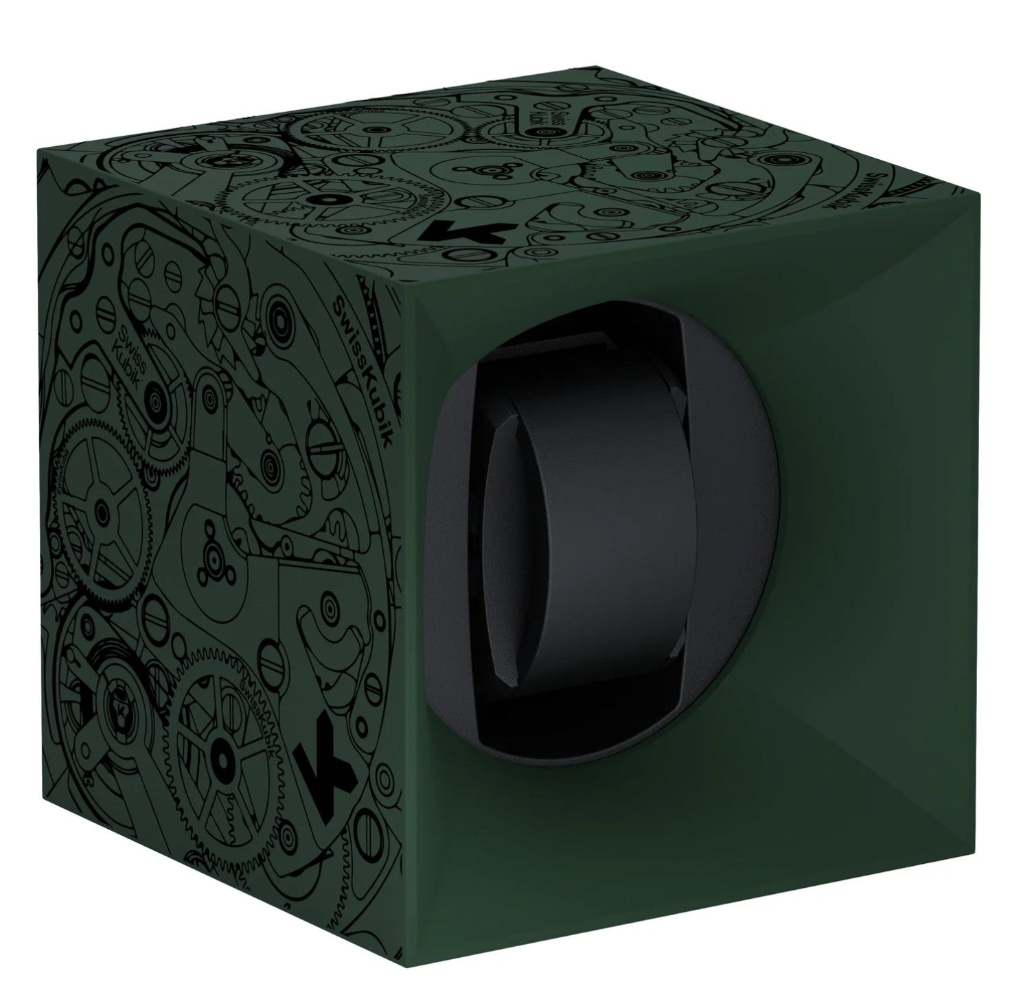 SwissKubik StartBox Black Movement watchwinder - 1 watch