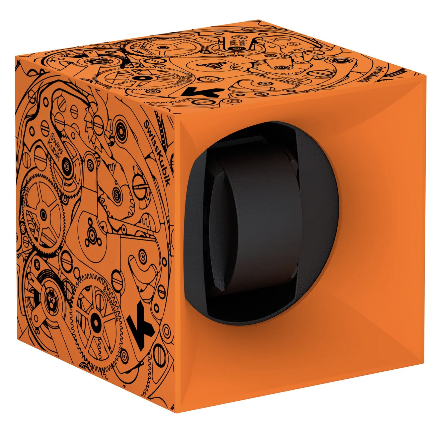 SwissKubik StartBox Black Movement watchwinder - 1 watch