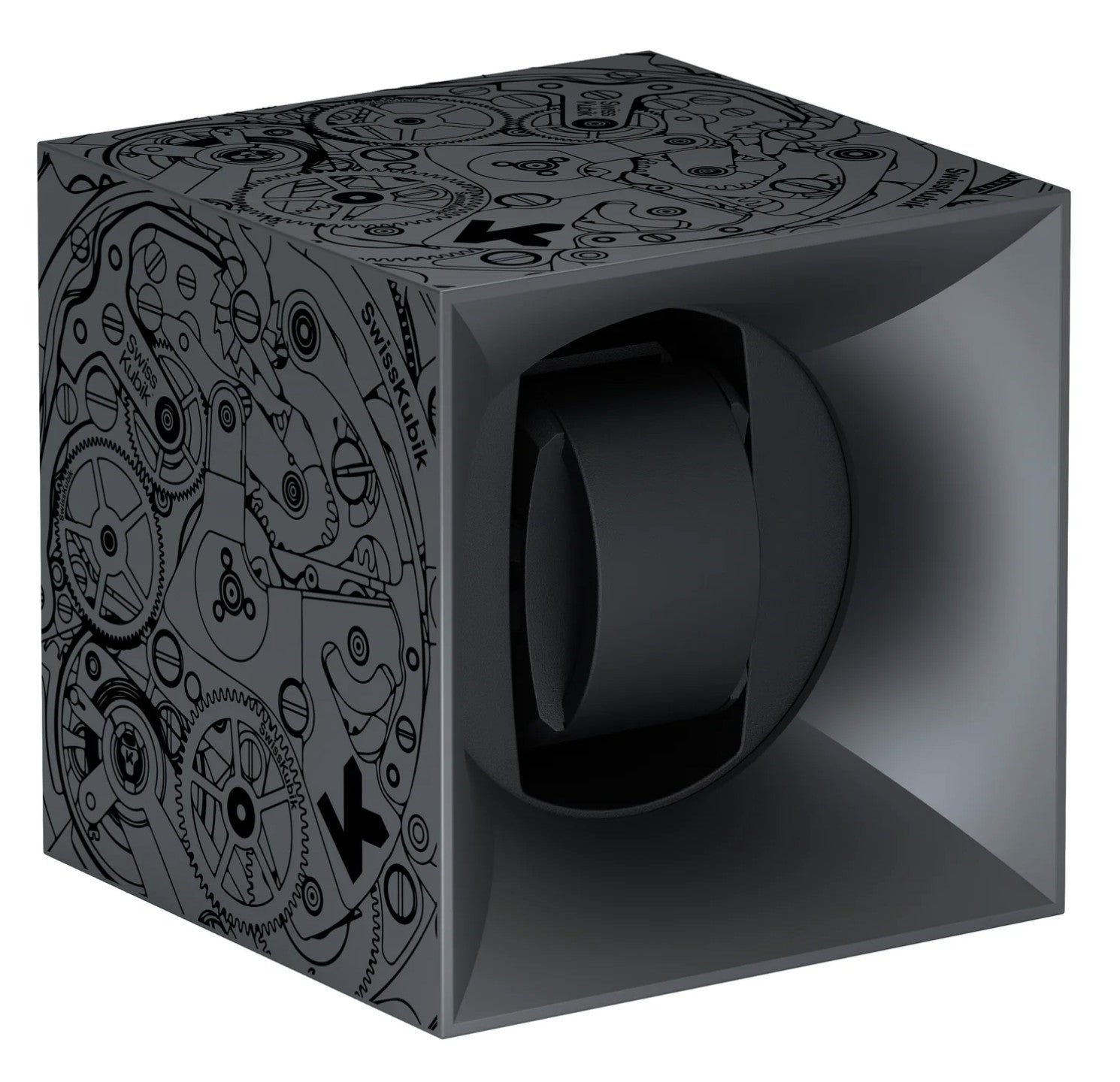 SwissKubik StartBox Black Movement watchwinder - 1 watch