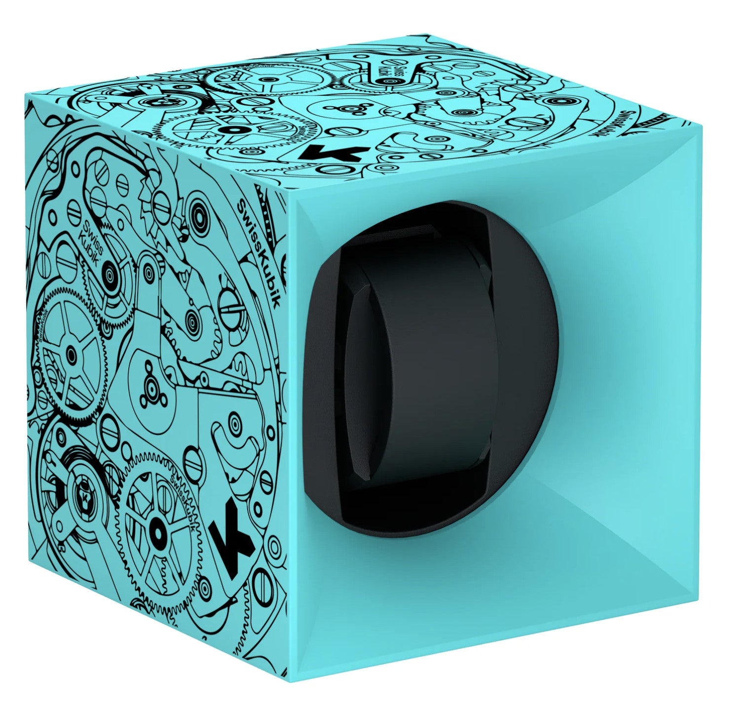 SwissKubik StartBox Black Movement watchwinder - 1 watch
