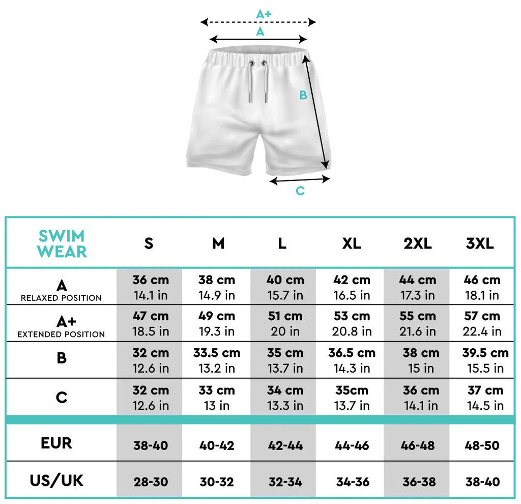 Leopine Gentalovers Seaworld Vibes Swim Shorts