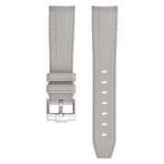 Rubber strap texture for Omega MoonSwatch - Beige - rubber watch strap