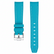 Rubber strap texture for Omega MoonSwatch - Tiffany Blue