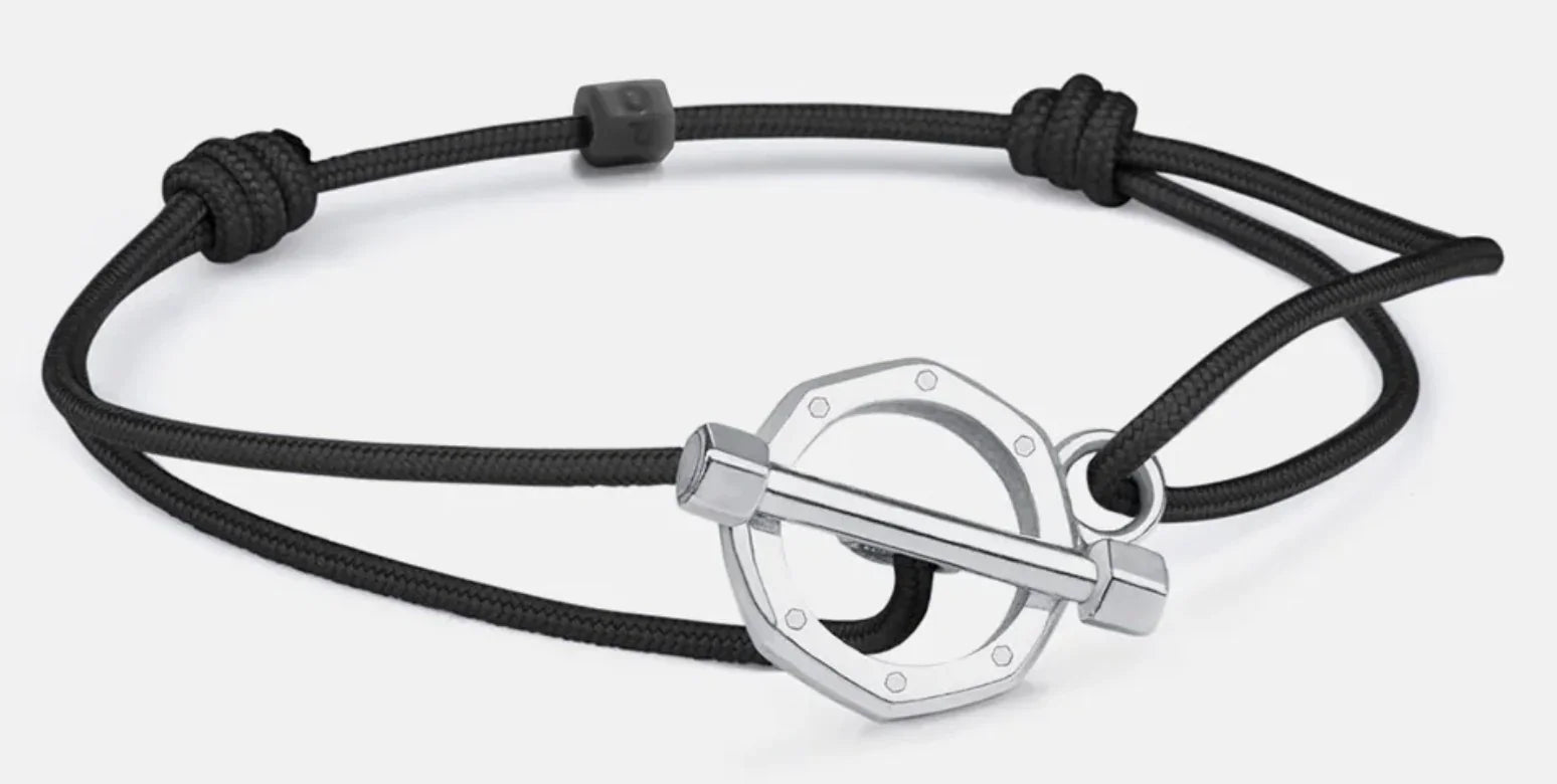 Leopine Strap Series 1: 1972. Rhodium Plated Silver - watch accessory