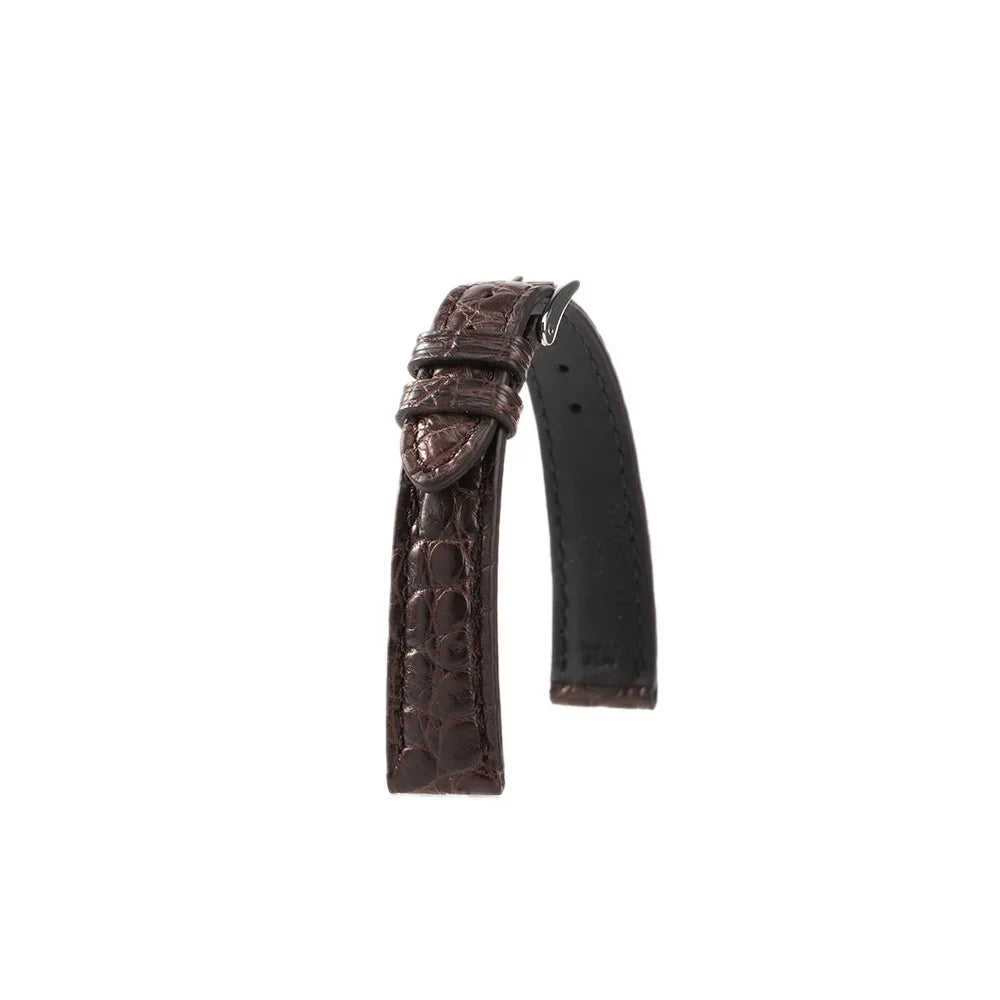 Kronokeeper Strap - Felicia Chocolate - alligator leather watch strap
