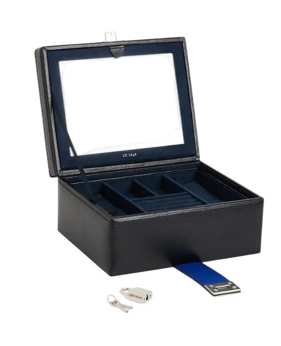 Le Tanneur - medium leather jewelry box - view 5