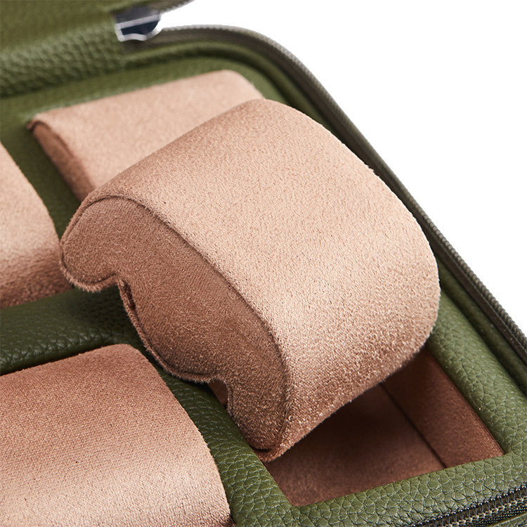 Kronokeeper Tiboulen 手錶旅行盒，可容納 4 隻手錶