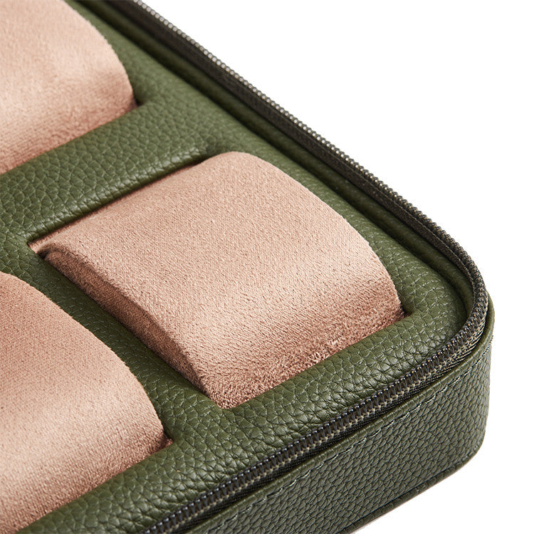 Kronokeeper Tiboulen 手錶旅行盒，可容納 4 隻手錶